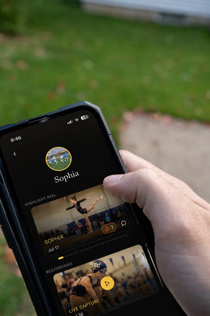 The MOMMENT app organised by athlete